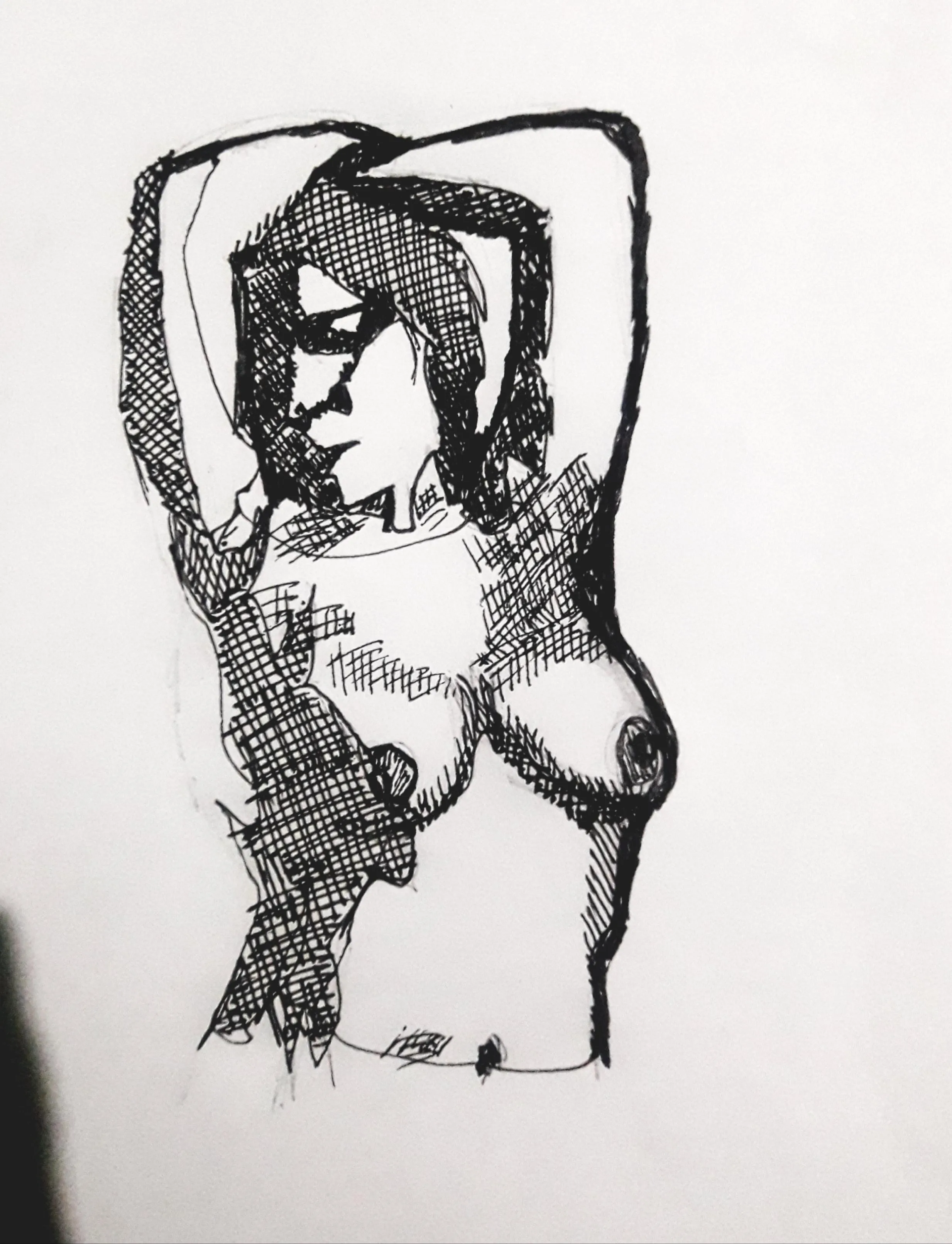 she's stunning, quick sketch