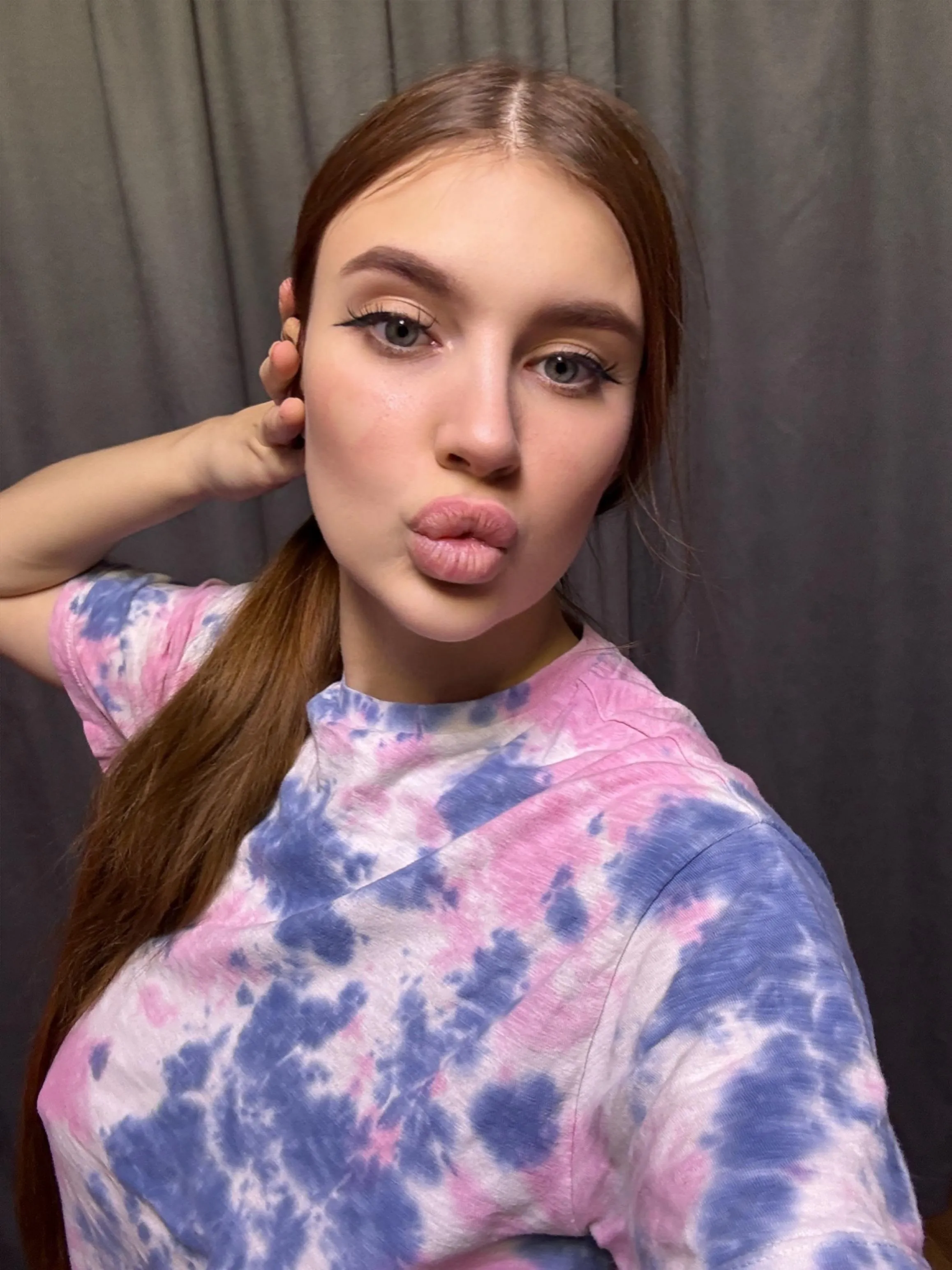 That's my makeup today ;)