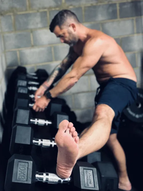 Will someone help me stretch?