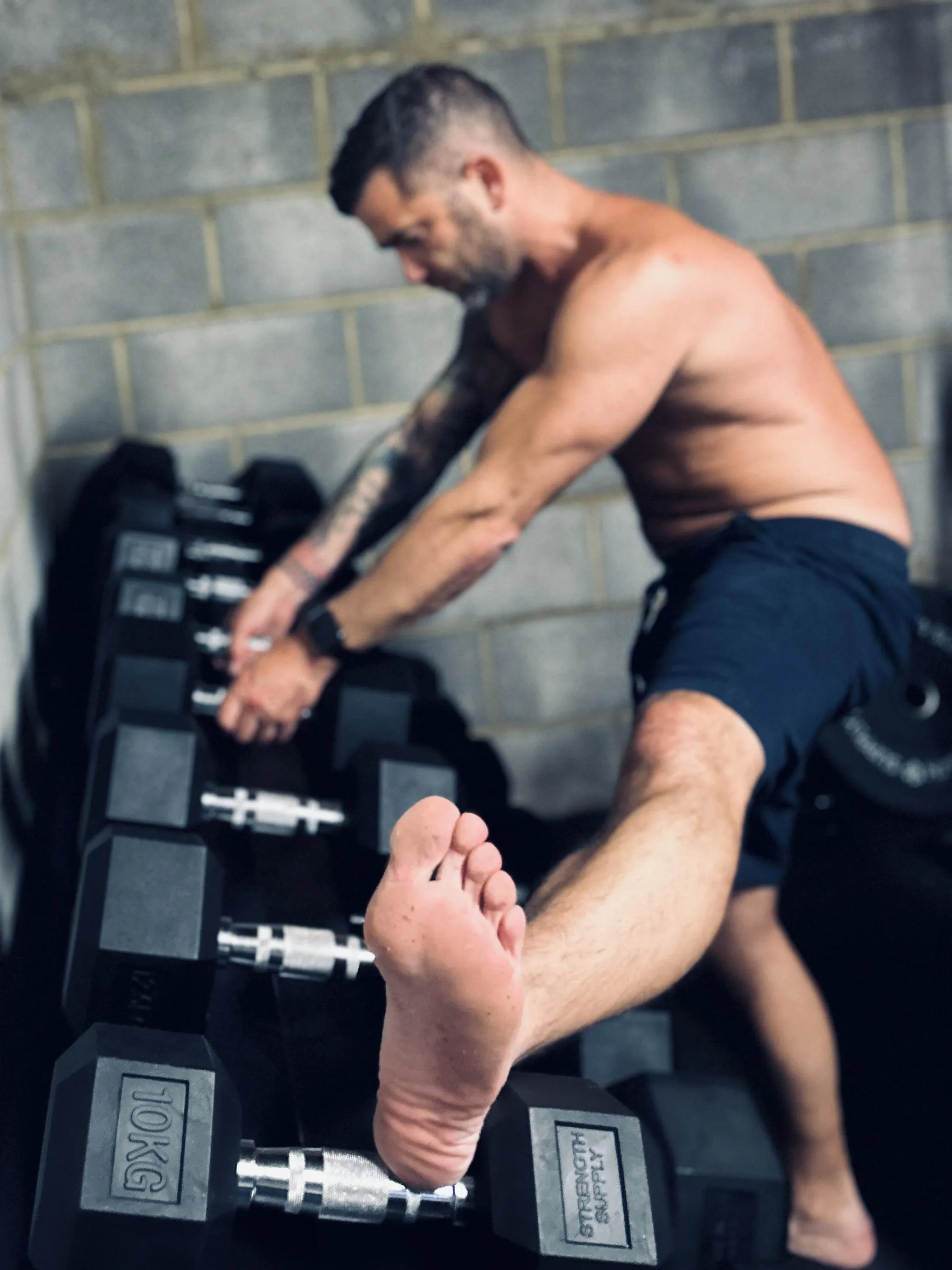 Will someone help me stretch?