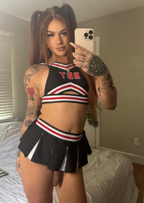 Do cheerleaders look better with foreskin?