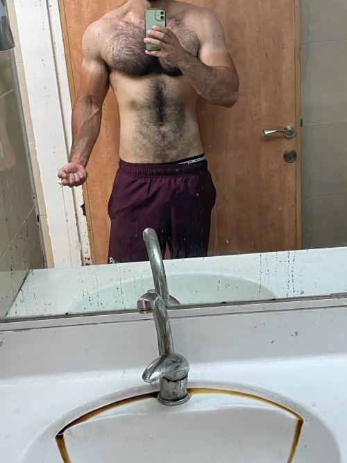 A while back, when it was actually hairy