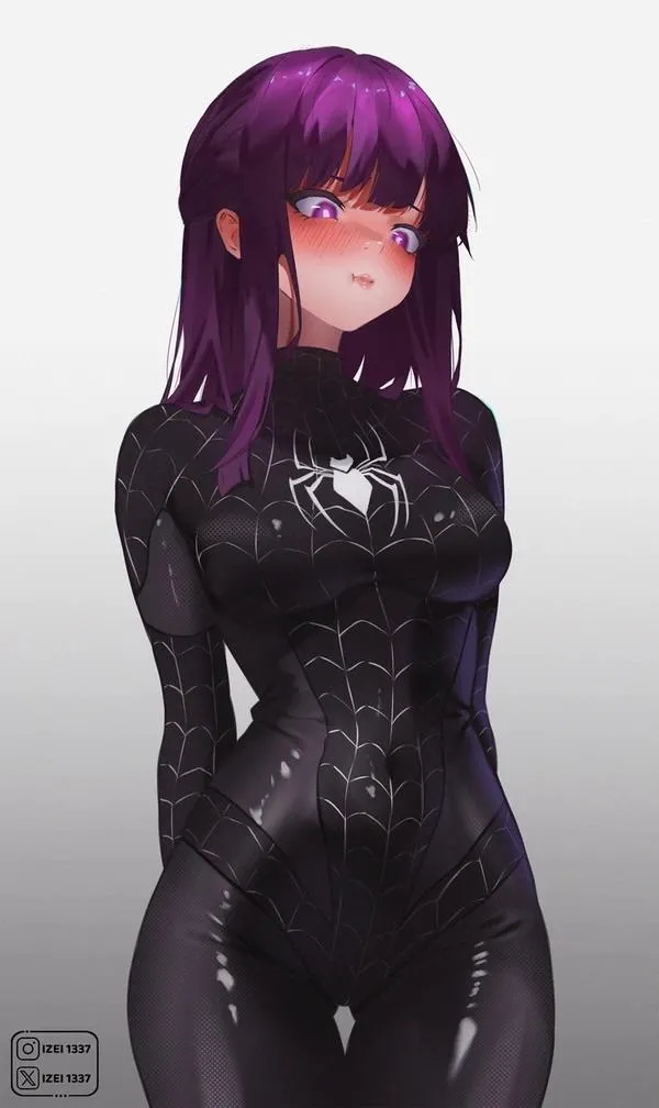 Fern in black suit (izei)