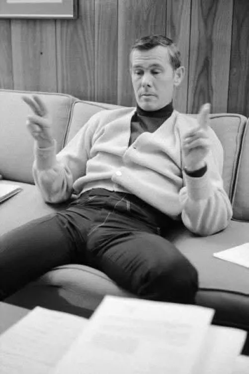 Johnny Carson.