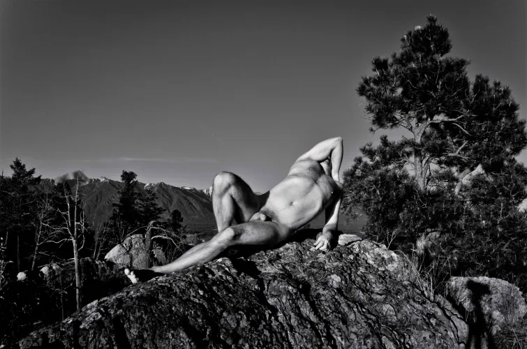 a rest stop at the top