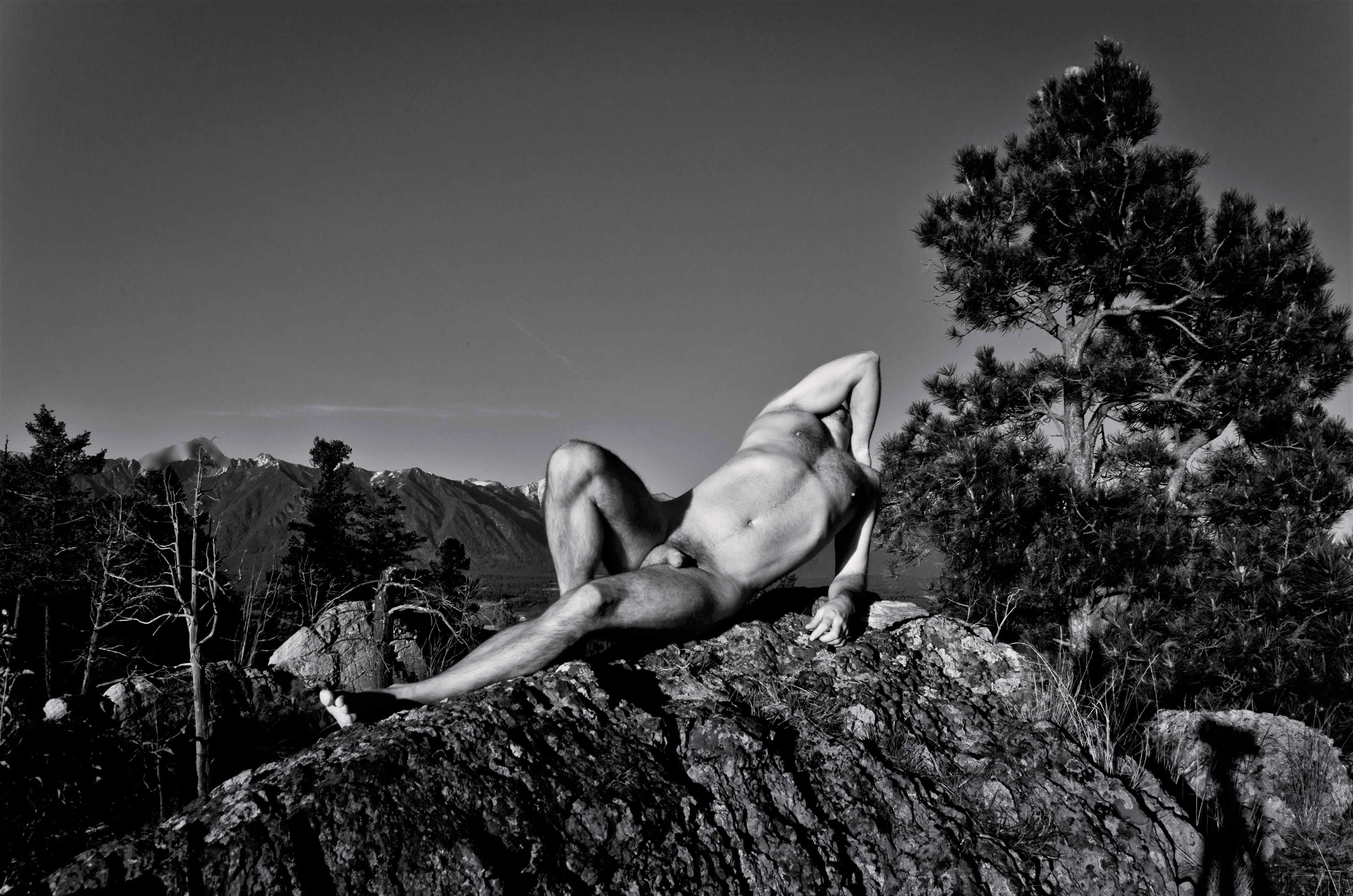 a rest stop at the top