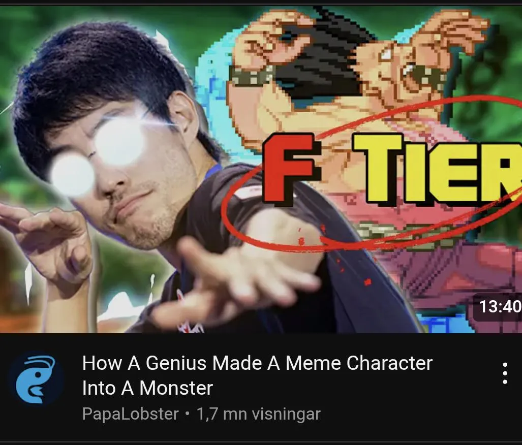 Is hugo really a meme character in 3s?