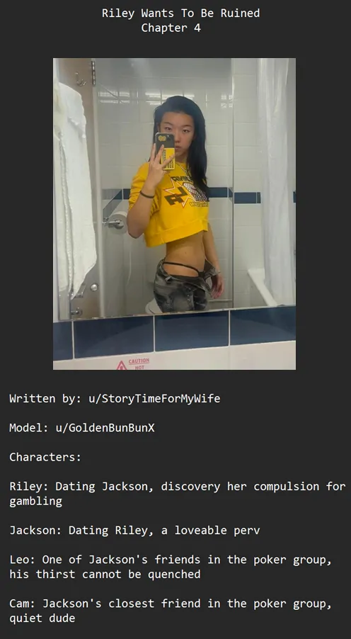 Riley Wants To Be Ruined - Chapter 4