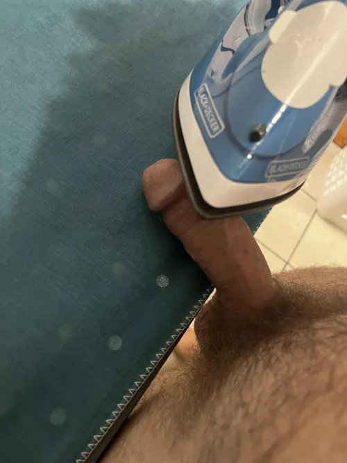 I love feeling the heat build on my cock