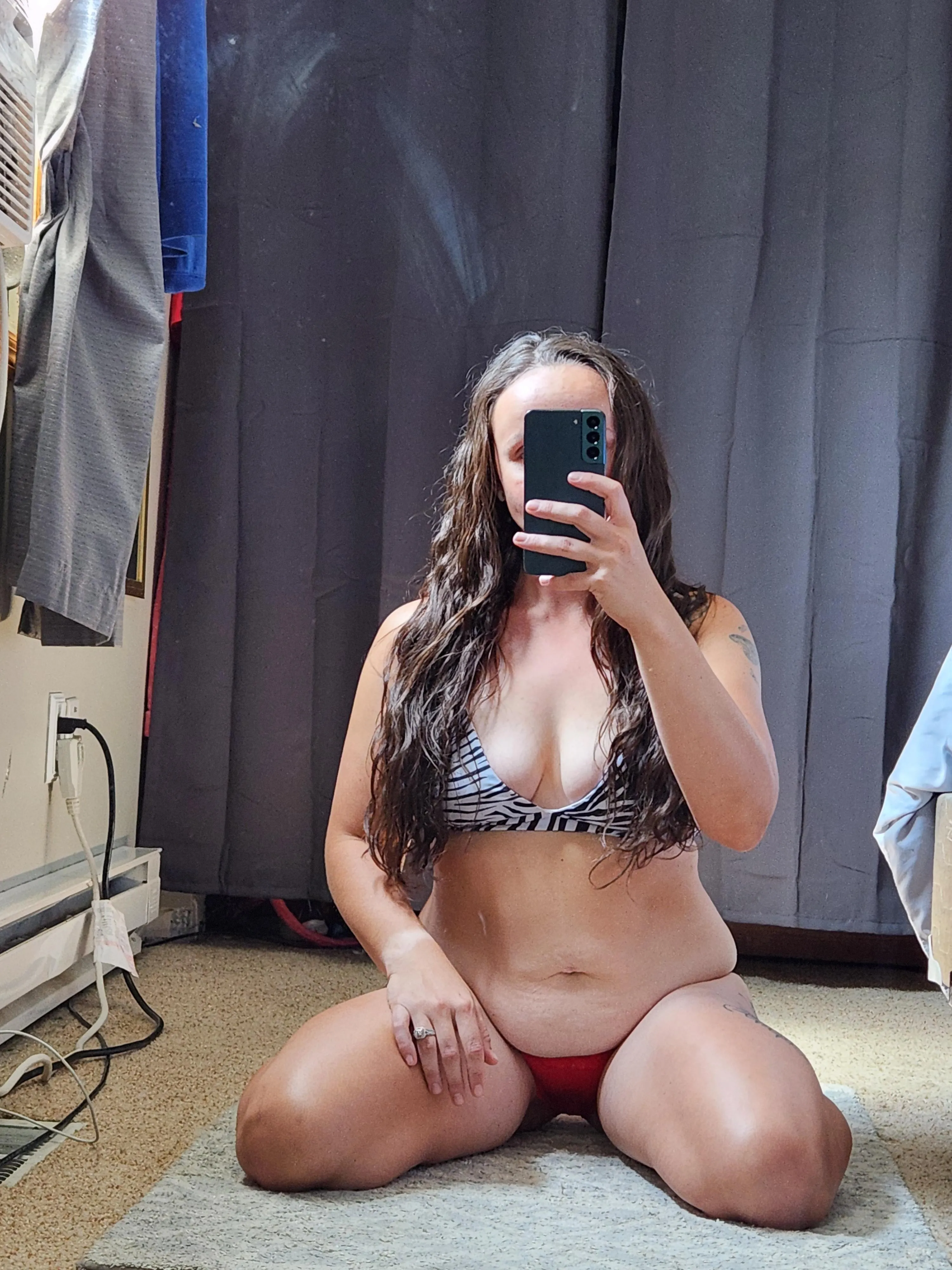 Zebra suit ready for you