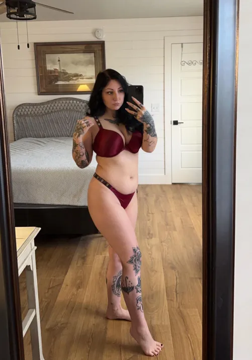 Matching bra and panties