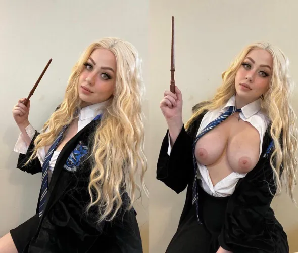 Luna never wears a bra [cosplay - self]