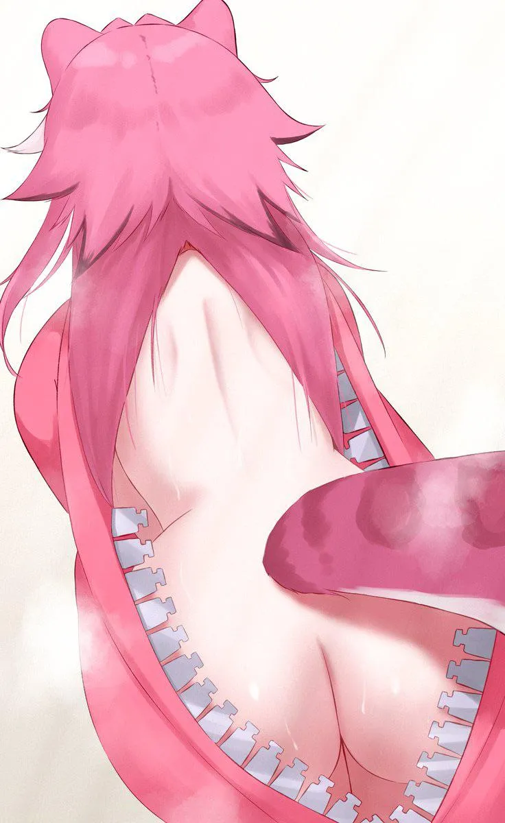 Big cat out of the costume