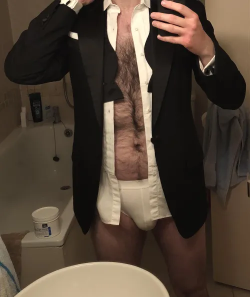 It was a struggle at first, but I did eventually learn how to tie a real bow tie. I’d never settle for a pre-tied one now.