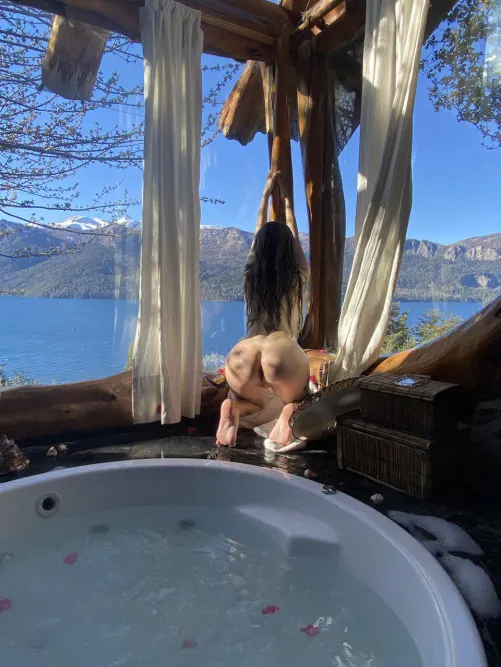 Just me, my bikini, n four walls… but I think I still made it hot in here