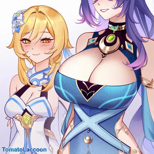 Lumine is Very Excited for Lauma [Genshin Impact]