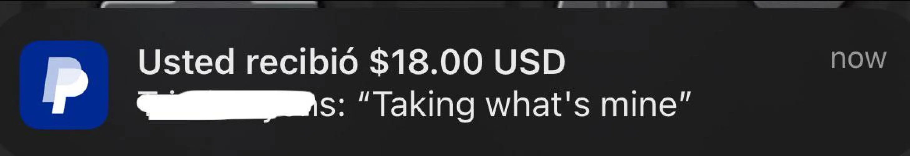 My fag’s PayPal account