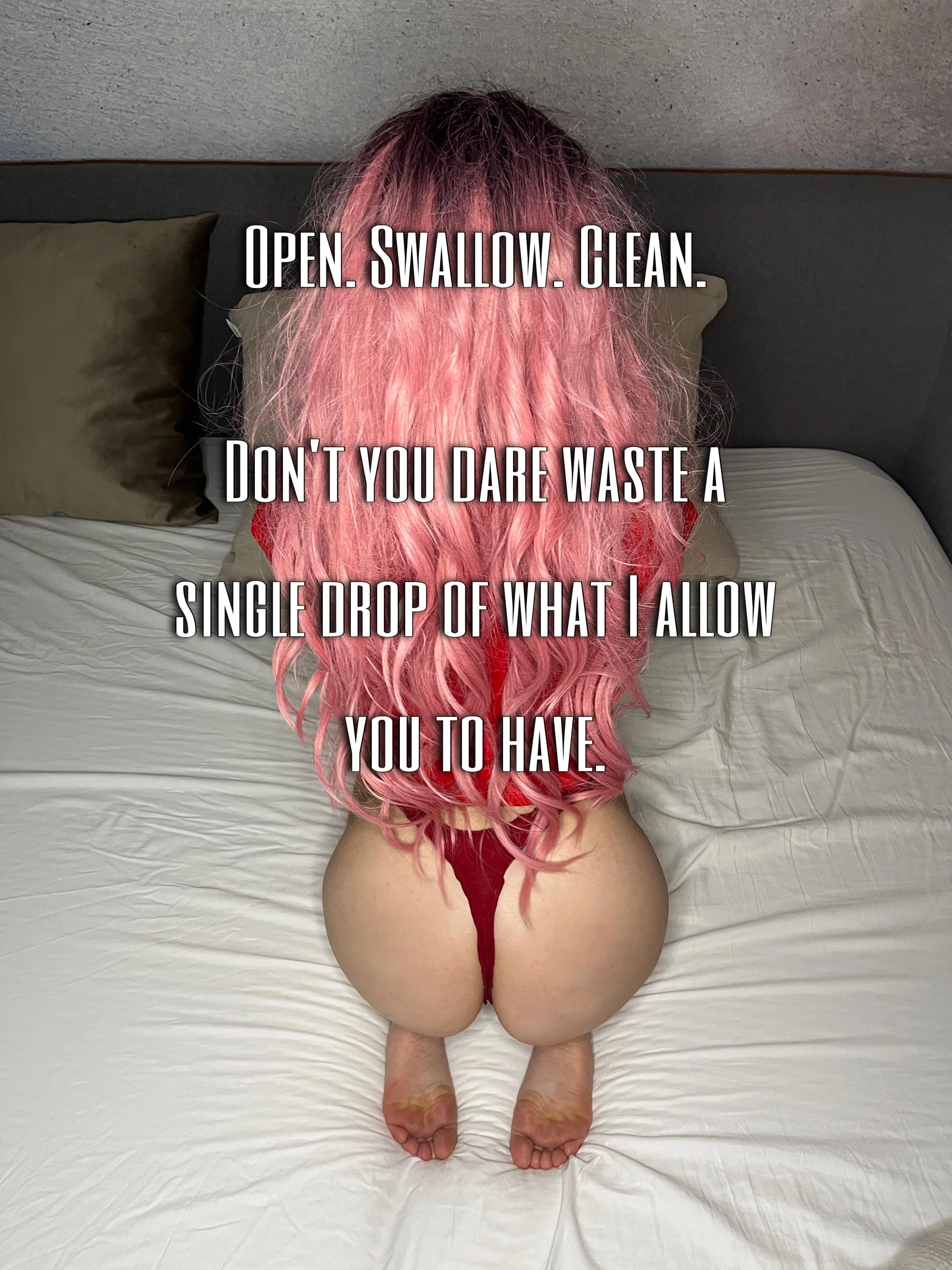 Don't waste a drop loser