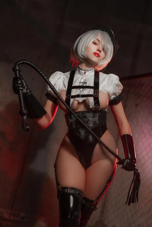 2B police by Win_Winry