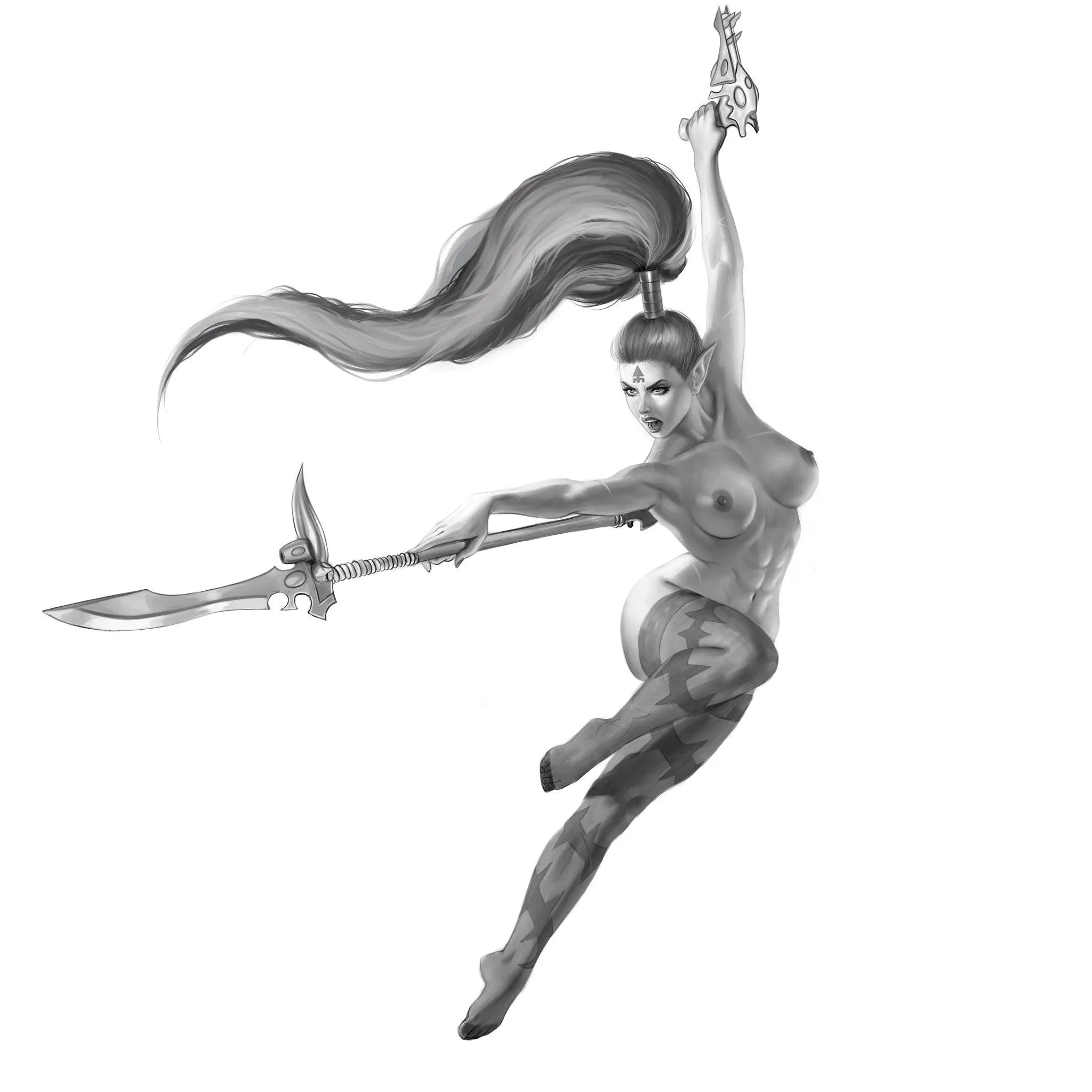 Aeldari by @PunkArtNSFW