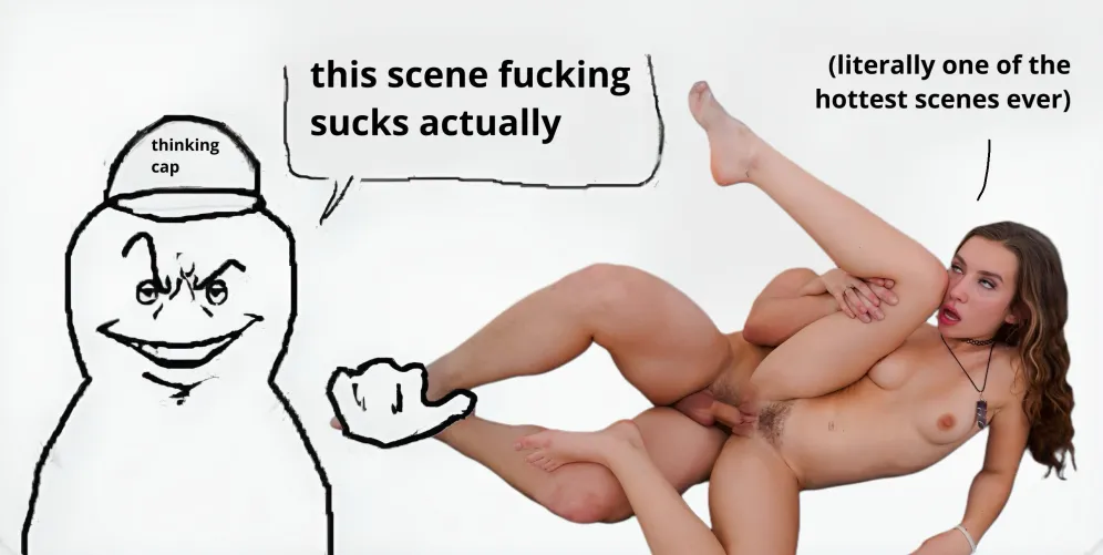 Any time a fellow porn enthusiast rips on a good scene