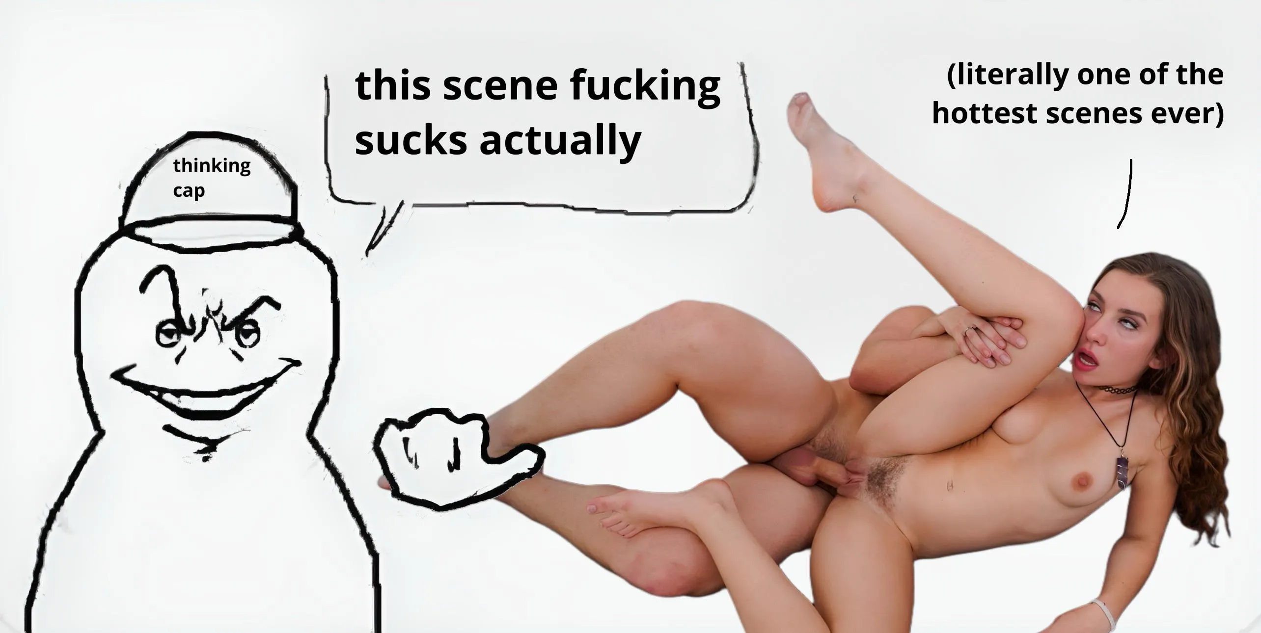 Any time a fellow porn enthusiast rips on a good scene