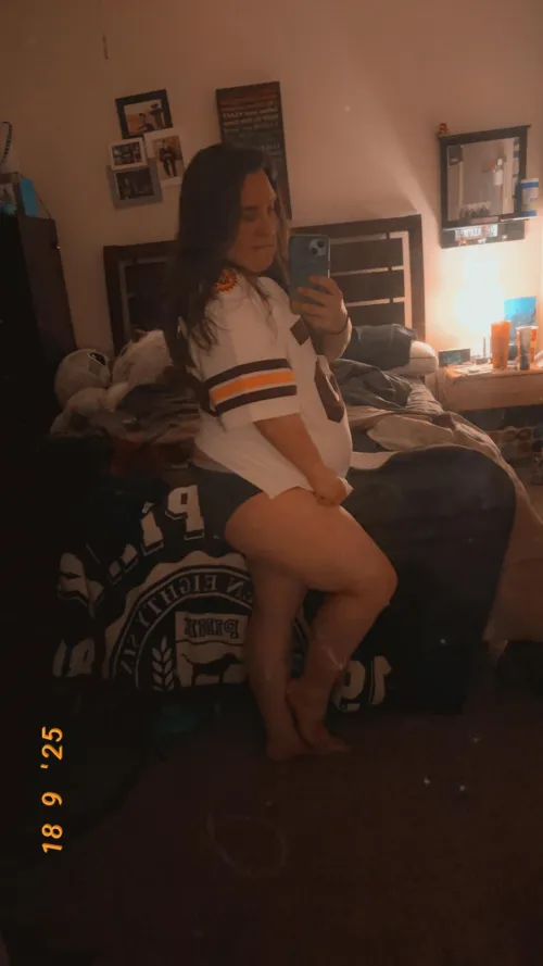 Caught me in the locker room…