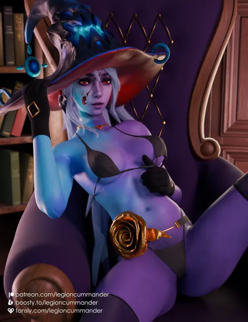 Drow Ranger poster [Dota 2] (legioncummander)