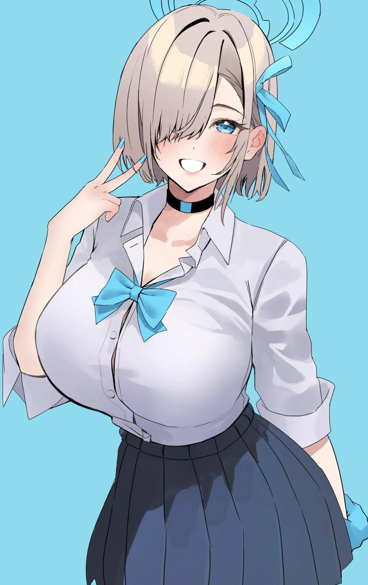 Fuck short haired Asuna is so sexy