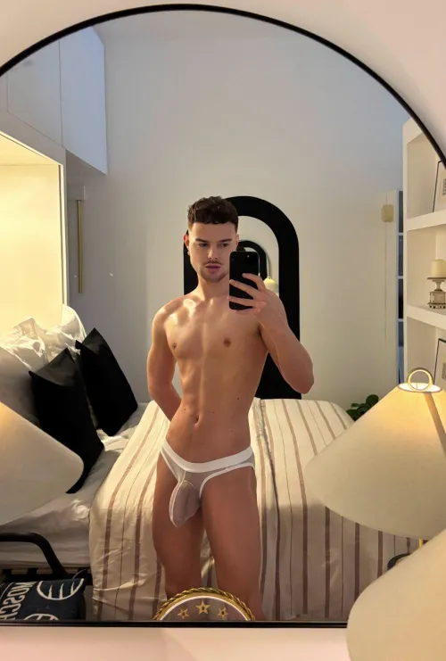 Gothy's donkey dick in undies