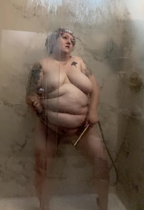 It got hot and steamy in my shower today ;)