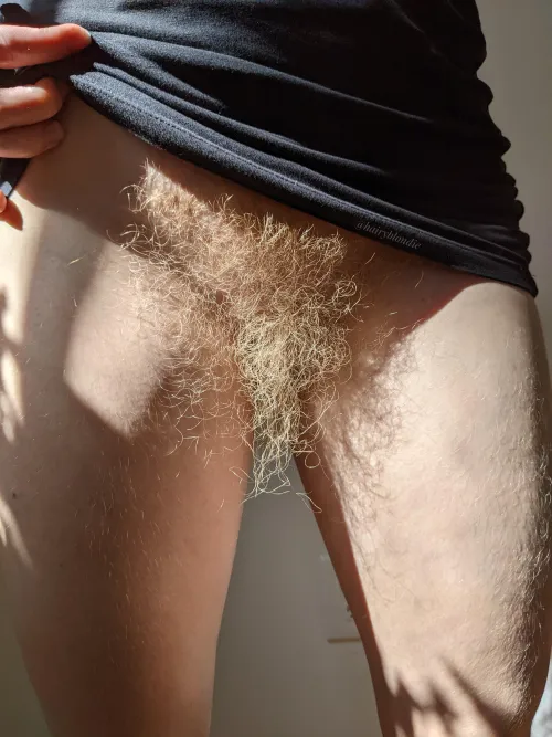 It would be a crime against humanity to shave my pussy