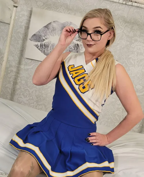Meet my nerdy cheerleader, Phoenix.