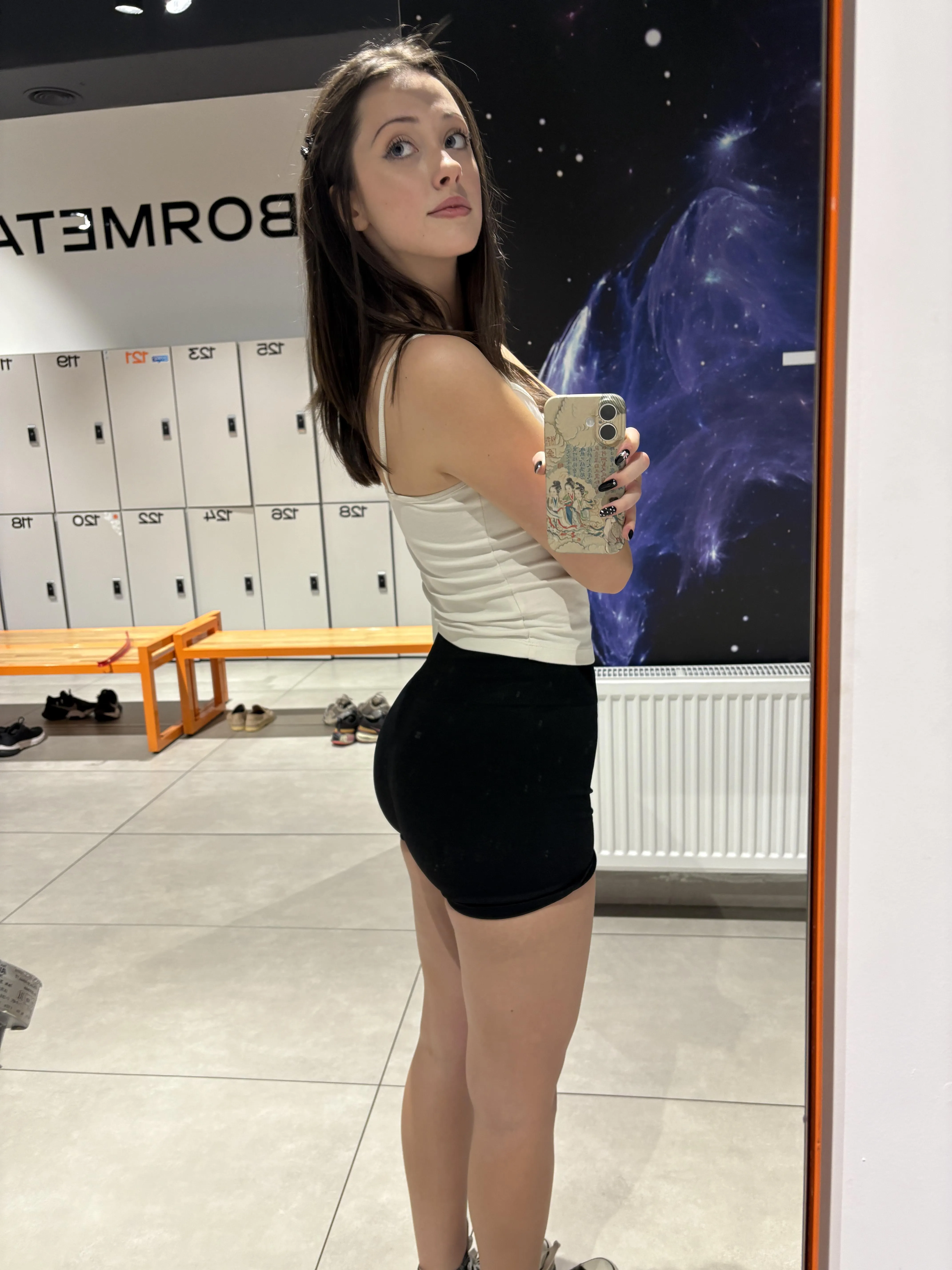 Not naked, but still making you stare