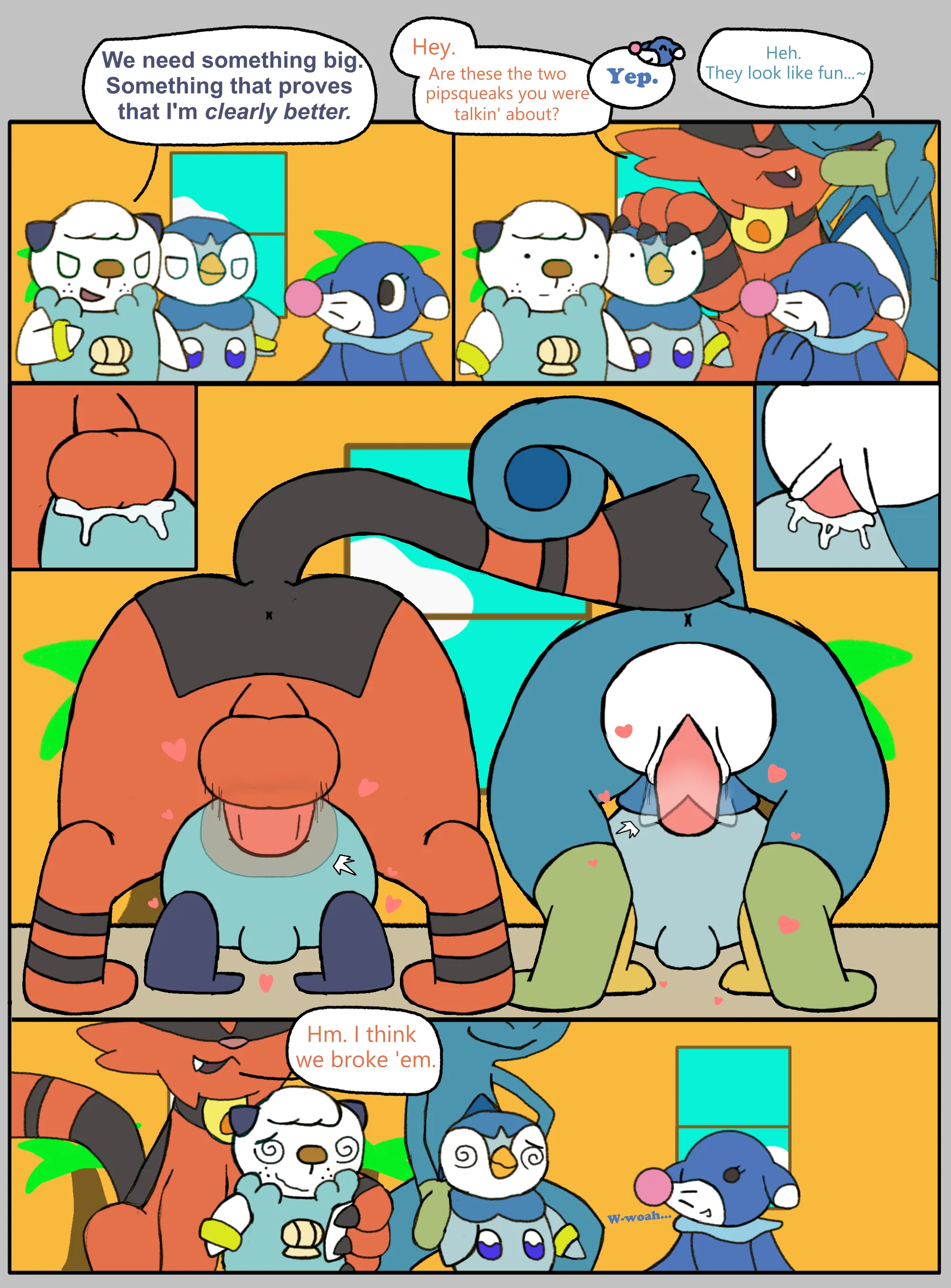 Osh 'n' Pip #1 [M/M][OC]