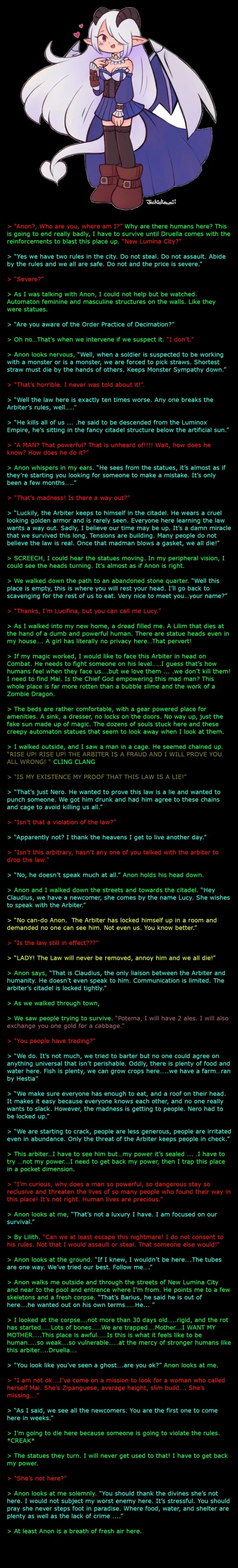 Part 3: Welcome to New Lumina City