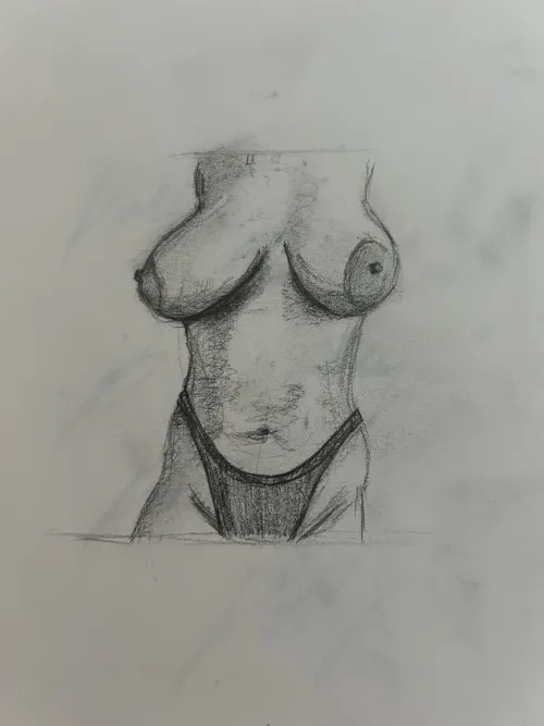 self portrait quick sketch