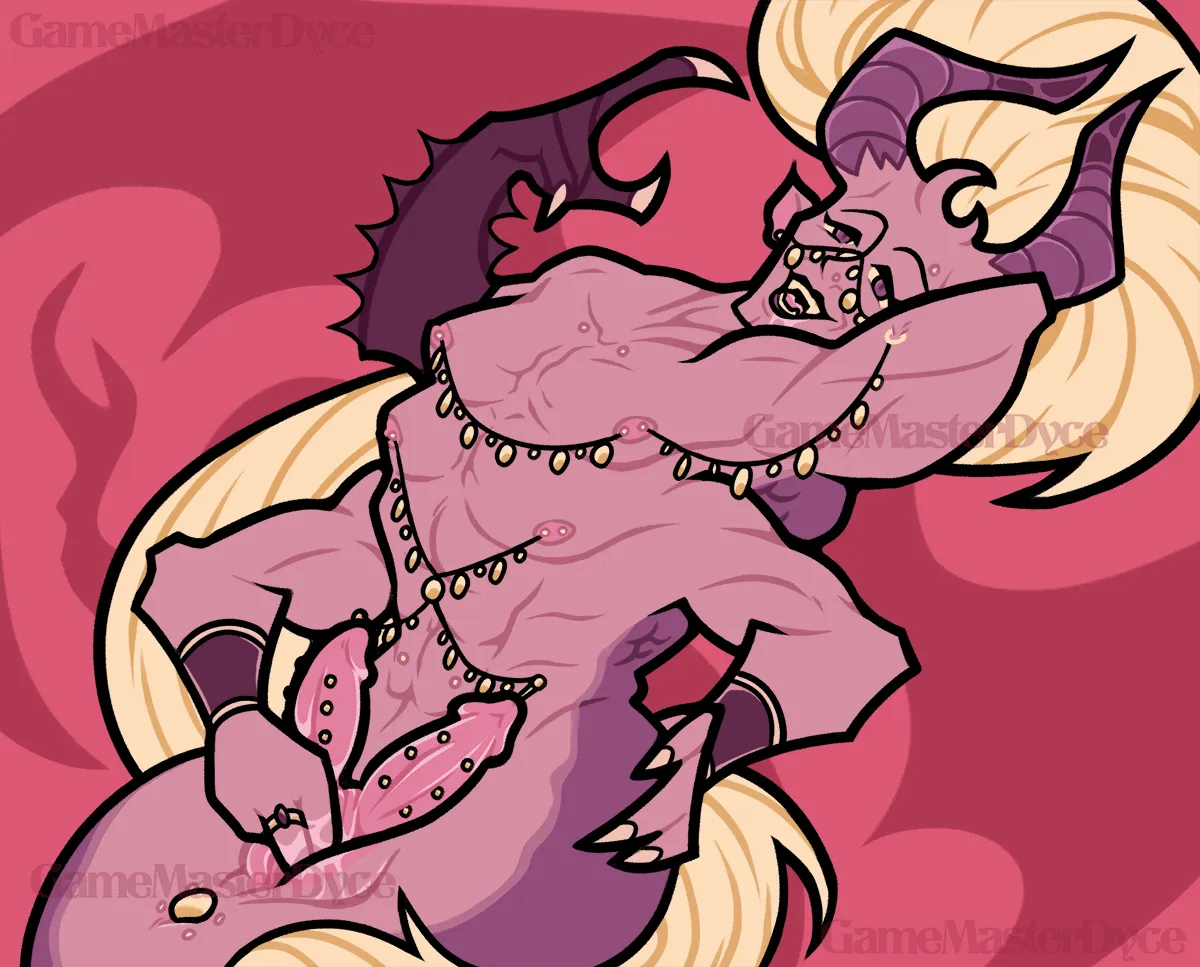 Sexy sneek Fulgrim having a great time (OC)