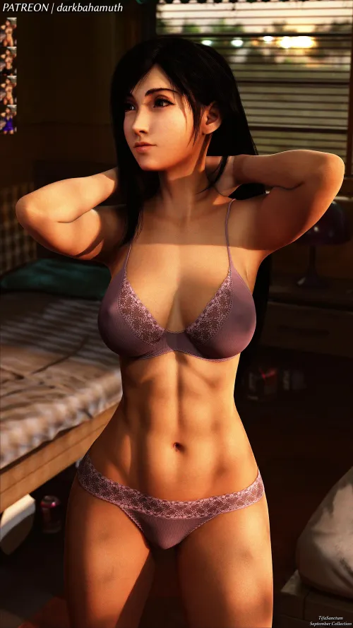 Tifa’s Morning Glow (Darkbahamuth) [Final Fantasy 7]