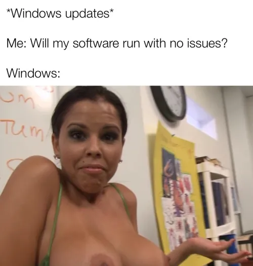 We all know how this is going to go