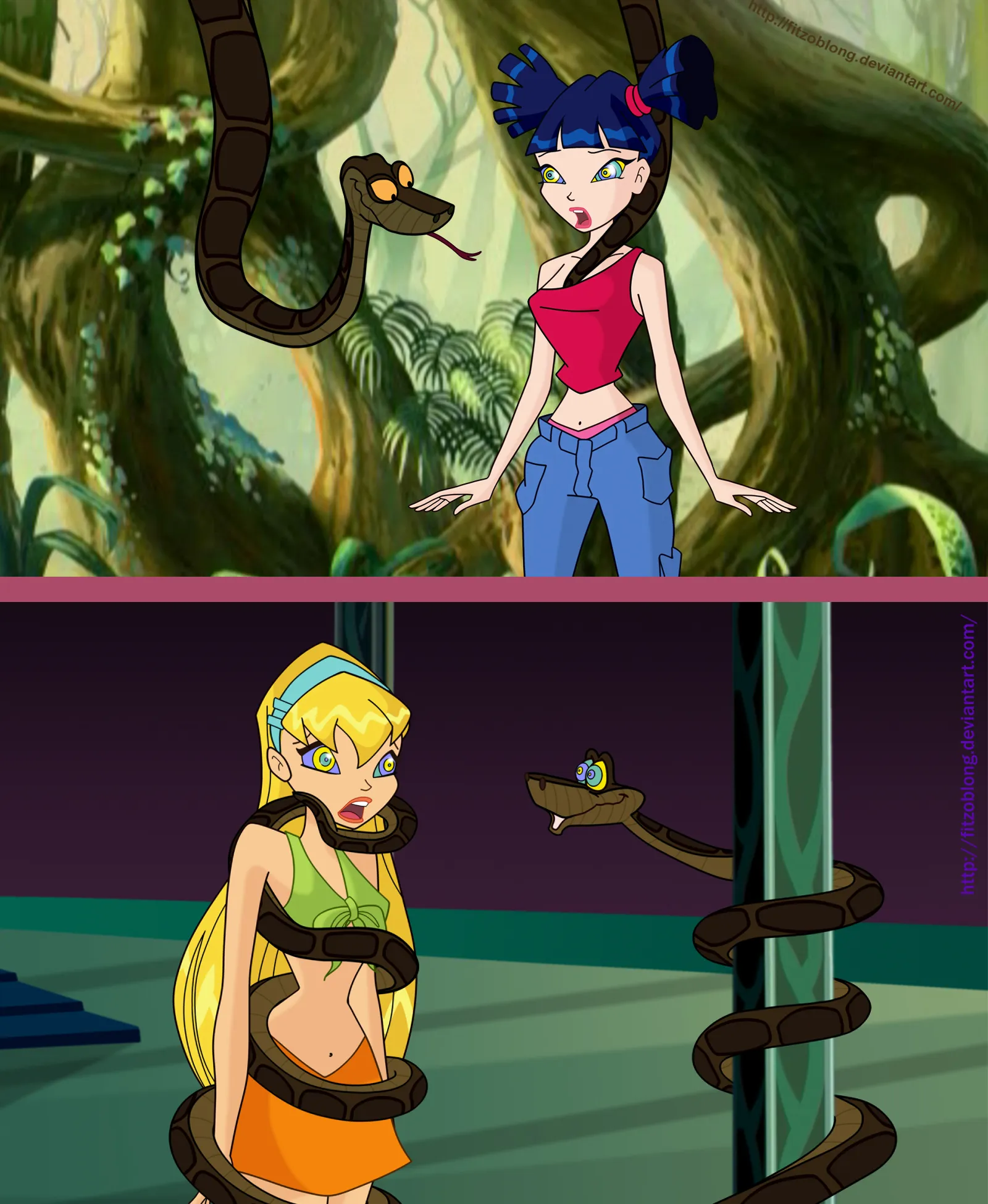What should Kaa do with the Winx girls? [Winx Club] (FitzOblong)