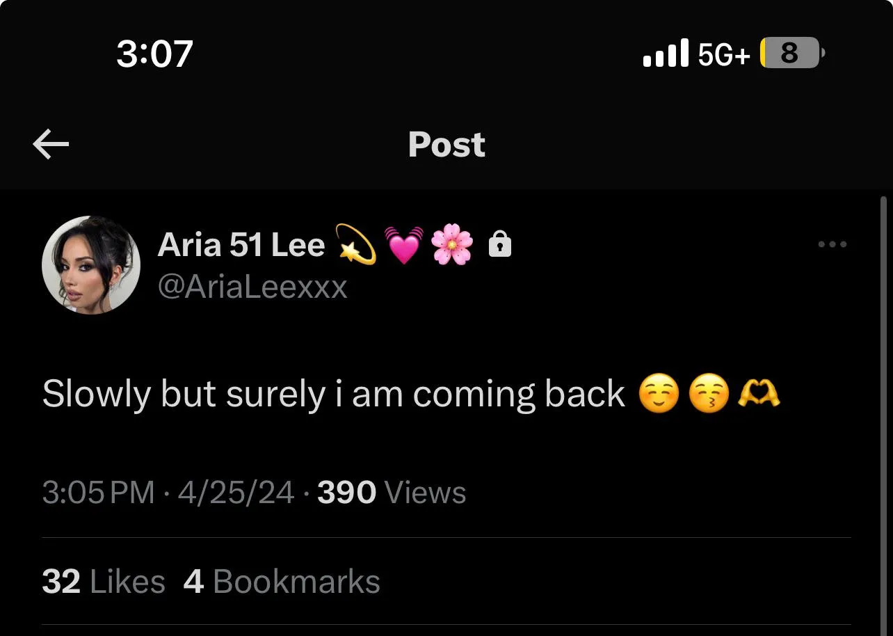 What we are all waiting for 