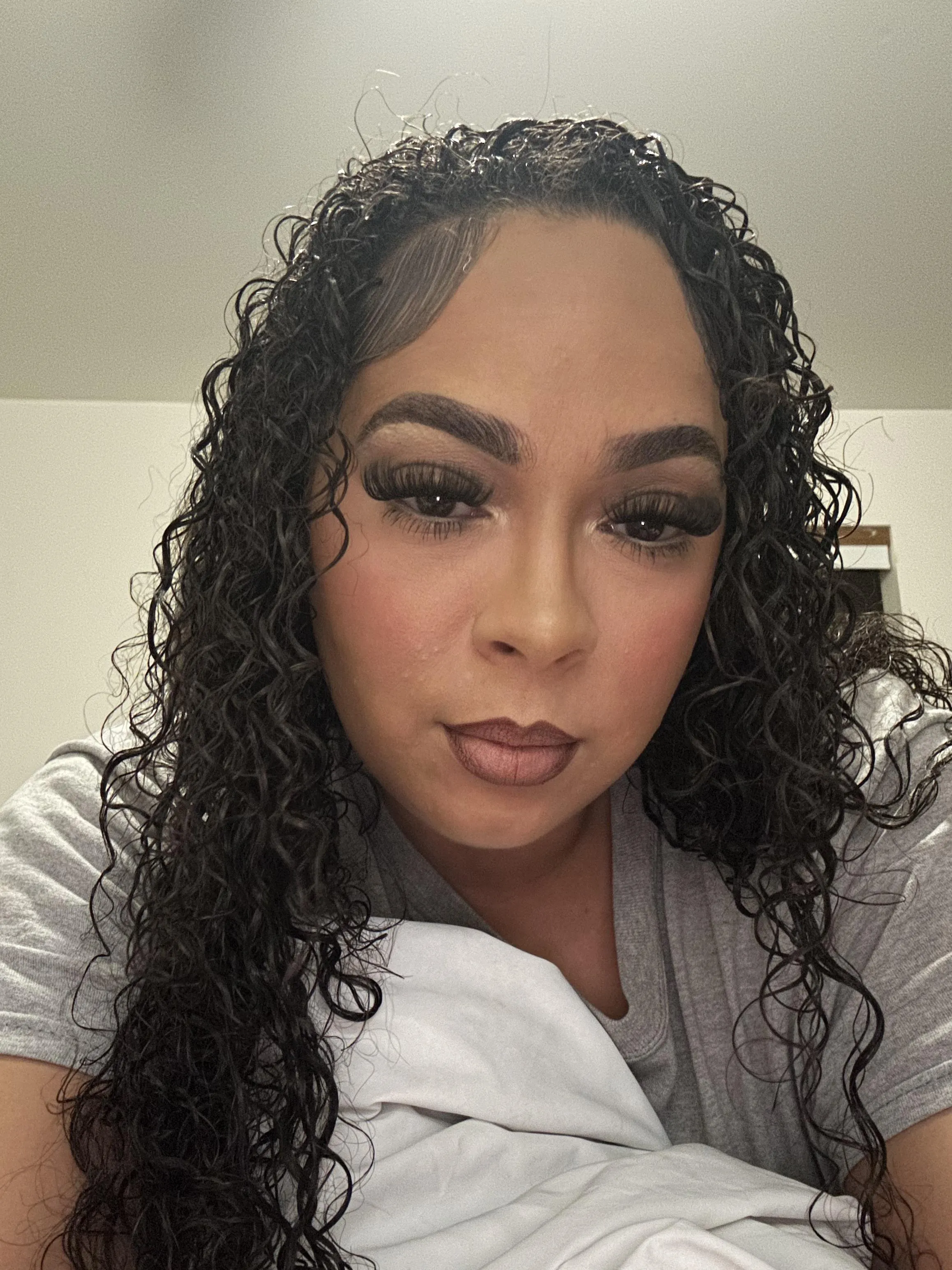 Do I look like trouble? Good.🥰