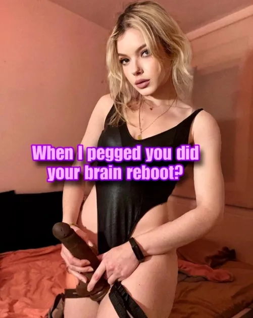 Did your brain reboot? [no imagefap] [oc]