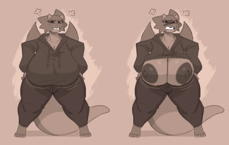 [F4M] Your neighbor is a chubby dragon girl with tits that dwarf her own head each! The problem is she's a total bitch. I think you should do something about her attitude~ Skip the 