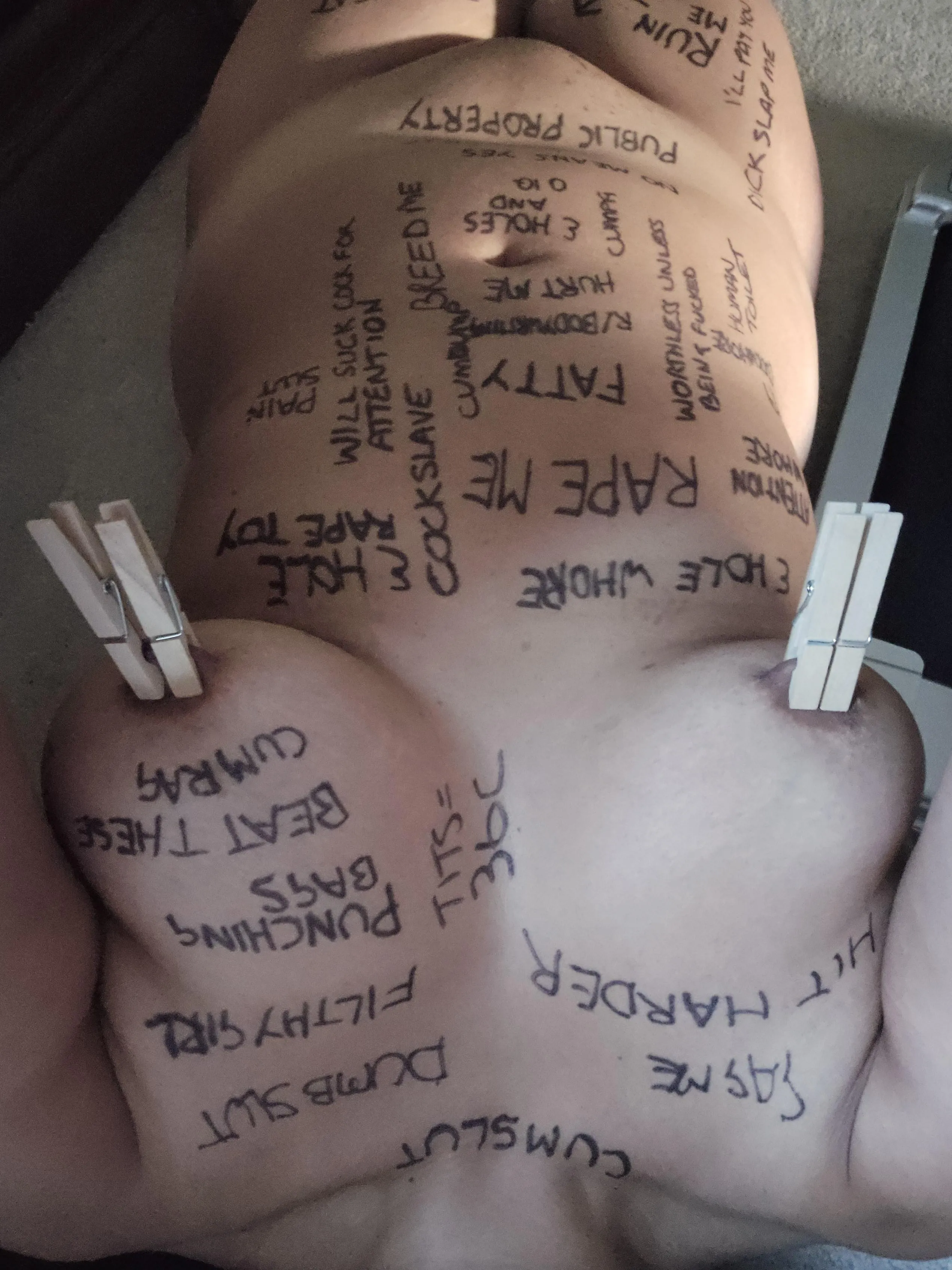 I humiliate myself publicly because that is all I dserve