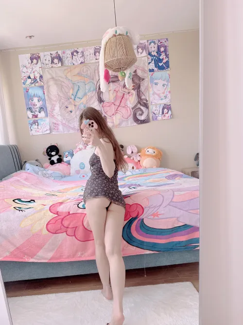 Let's do it in my cute bed