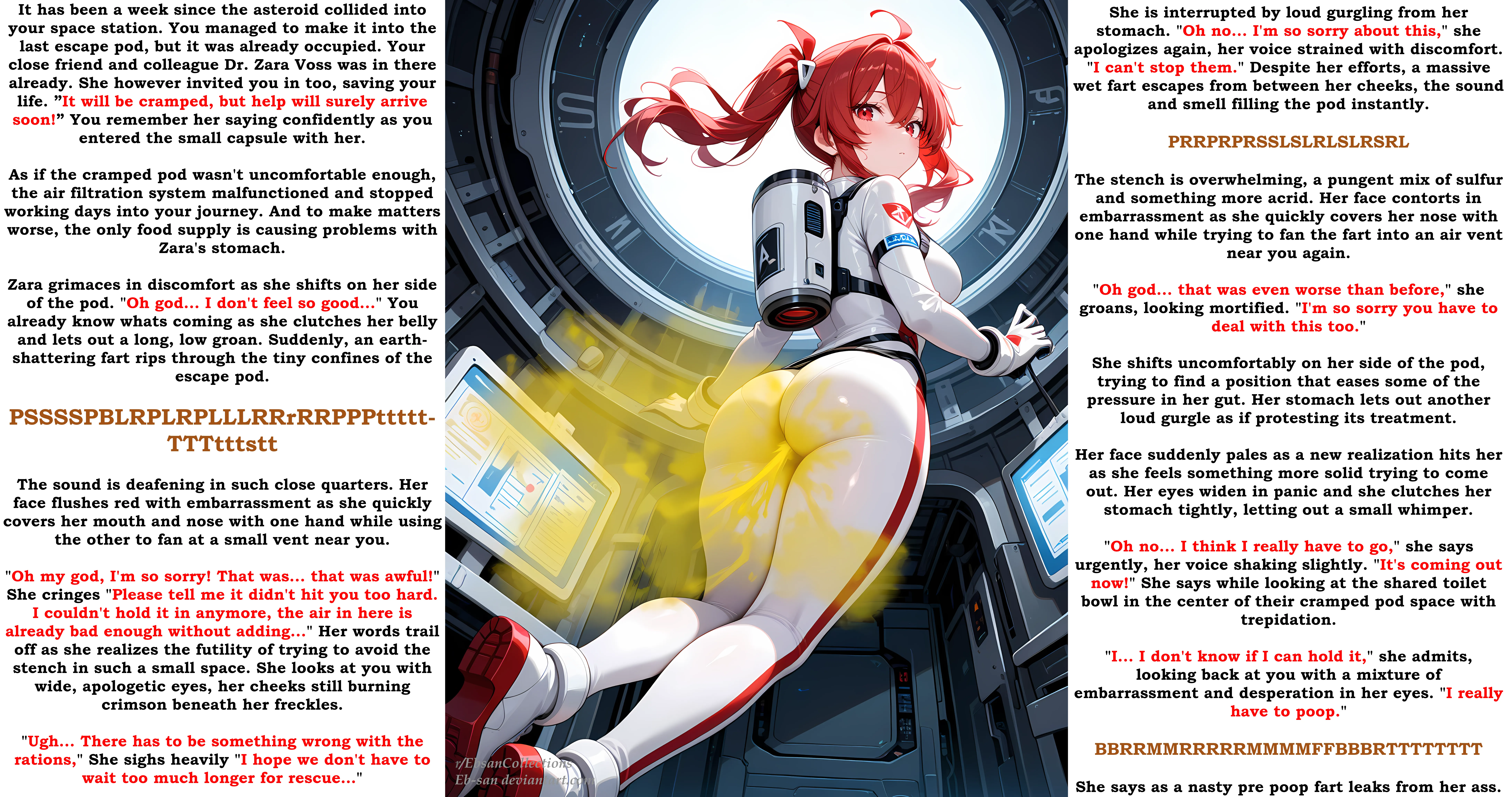 Stinky Emergency In Space Pt. 1 [Fart]