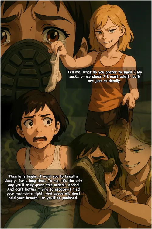 What do you prefer ? [Feet] [Smell]