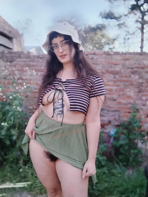 With this jungle, panties are useless